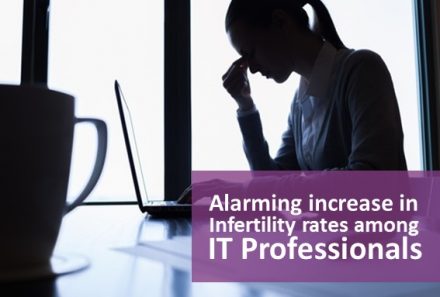 Alarming increase in Infertility rates among IT Professionals