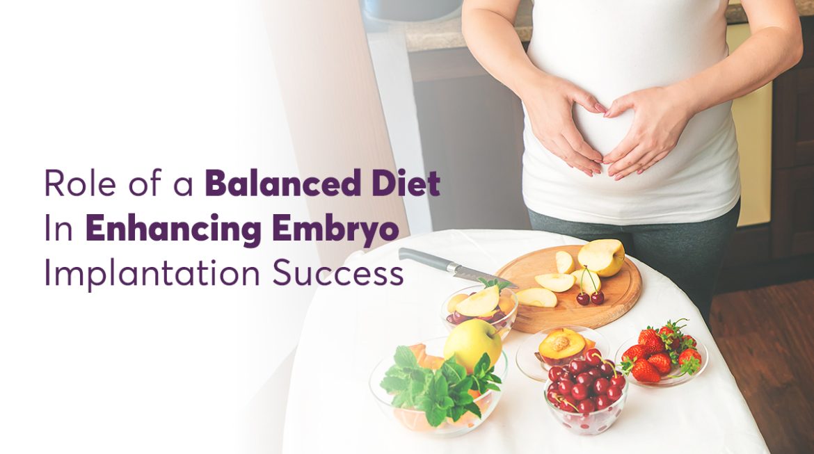 Role of a Balanced Diet in Enhancing Embryo Implantation Success