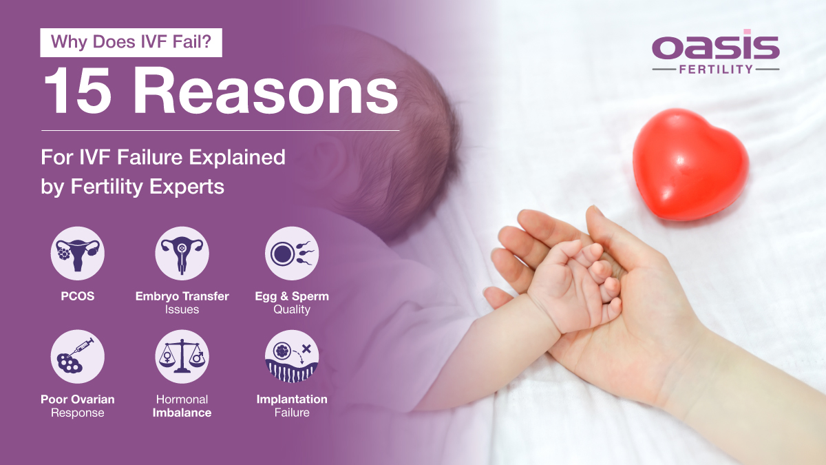 Reasons for IVF Failure: 15 Causes & How to Improve Your Next IVF Cycle