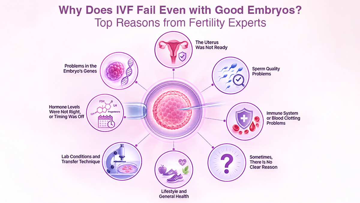 Why Does IVF Fail Even When the Embryo Was Good?